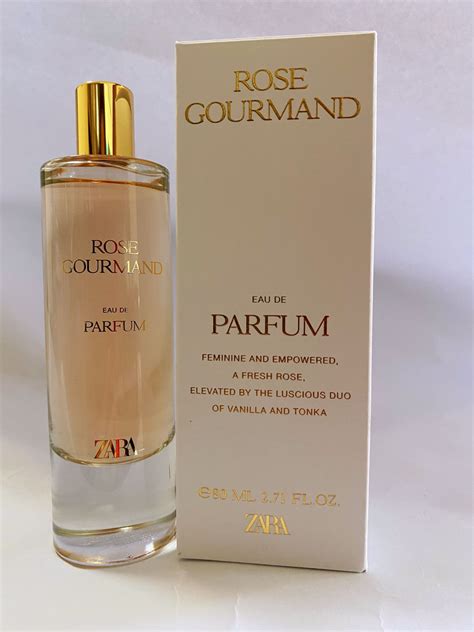 zara rose gourmand.